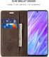 CaseMe Compatible with Samsung S20 5G Wallet Case with Card Holder Kickstand Magnetic,Leather Flip Case Wallet for Galaxy S20 5G 6.2 Inch[Not for ...