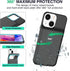 GIN FOXI Fast Charging Battery Case for iPhone 13/13 Pro/14/14 Pro, 15W Wireless Charger Slim Travel 7000mAh Power Bank Anti-Slip TPU Extra Pack f...