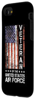 iPhone SE (2020) / 7 / 8 Patriotic American Flag Air Force Veteran Phone Case...