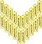 NiCd AA/AAA 600mAh 1.2V Rechargeable Batteries for Solar Lights, Garden Lights and Remotes (20PCS AA 600mAh Batteries)...