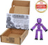 Zing StikBot Single Pack - includes 1 StikBot - Collectible Action Figures and Accessories, Stop Motion Animation, Ages 4 and Up (Metal Eggplant)...