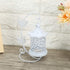 Yosoo Bird Cage Shape Candlestick, European Household Candlesticks Hollow Candle Holder Hanging Decoration, Home Bedroom Decor, 9.4x5.7in...