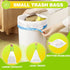 4 Gallon Drawstring Trash Bag, Small 15 Liter Garbage Bags, 40 Count...