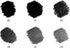 Staedtler Mars Lumograph Black, Carbon Blend Provides Jet Black Lines, Professional Art Pencils, Tin of 6 Assorted Black Sketch Pencils, 100B G6...