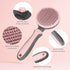 AndroPets - Self-Cleaning Grooming Brush for Dogs and Cats | Removes Loose Undercoat, Mats, and Tangled Hair | Deshedding Tool and Massage Brush (...