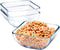 NUTRIUPS Glass Bowl Glass Mixing Bowls Set Glass Salad Bowls Glass Cereal Bowls Glass Serving Bowls Microwave Safe Clear Glass Bowls for Mixing, S...