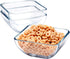 NUTRIUPS Glass Bowl Glass Mixing Bowls Set Glass Salad Bowls Glass Cereal Bowls Glass Serving Bowls Microwave Safe Clear Glass Bowls for Mixing, S...