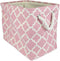 DII Polyester Container with Handles, Lattice Storage Bin, Small, Rose...