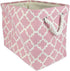 DII Polyester Container with Handles, Lattice Storage Bin, Small, Rose...