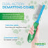 Pet Detangling Comb - 2 in 1 Dog Comb and Cat Comb Design for Long Hair & Short Hair - Metal Comb For Dogs and Cat Grooming to Safely Brush & Remo...