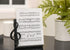 BroadwayGifts Co Black Treble Clef and Sheet Music 5 inch Acrylic Table Top Picture Frame...