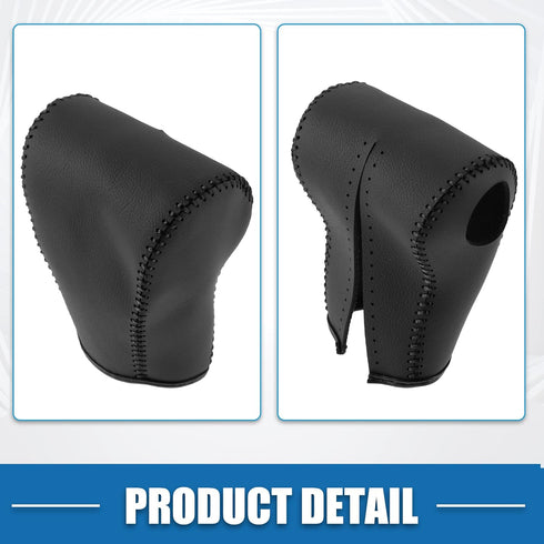 Gear Shifting Knob Cover Automatic Transmission Lever Trim for Hyundai Tucson 2006-2013 PU Leather Black...