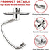 Stainless Steel Dough Hook for Kitchenaid Stand Mixer, Bread Hook for 4.5Qt -5 Qt Tilt-Head Stand Mixer, Dough Hook for Kitchenaid Mixer Attachmen...