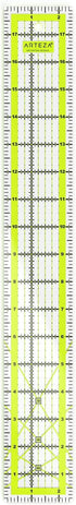 ARTEZA Quilting Ruler, Laser Cut Acrylic, Double Colored Grid Lines, 2.5"x18"...