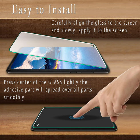 HPTech (2 Pack) Screen Protector Designed for Moto G Stylus 5G Tempered Glass, 9H Hardness, Anti Scratch, Bubble Free, Easy to Install...