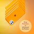 SteepLab Neon Highlighter Case for iPhone, The Grippy Jelly Case w/Protective Air Pockets (Intense Bright Orange, iPhone 11)...