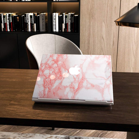 Marble Paper Granite Pink/White Roll Peel and Stick Wallpaper for Table Kitchen Countertop Cabinet Shelf Drawer Self Adhesive Vinyl Counter Top Co...