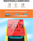 Carbon Monoxide Detectors, Portable CO Detector Battery Powered, Handheld Carbon Monoxide Monitor Alarm Detector with LCD Display for Home/Outdoor...