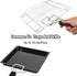 Dimber Tray Extractor for Air Fryer - Grills Extractor for Kitchen Oven - Each Holds Up to 10 lbs - Oven Rack Puller - Air Fryer Accessories - Tra...
