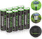 Kruta Ni-MH AA Rechargeable Batteries 2000mah, Double A High Capacity 1.2V Pre-Charged for Garden Landscaping Outdoor Solar Lights, String Lights,...