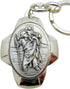 Westman Works St Christopher Metal Keychain Travel Saint Key Ring with Holy Card Set...