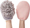 Bath Loofah Sponge,Deep Exfoliating Glove for Shower, Body Scrubber Double-Sided Exfoliating Mitt?Soft Mesh Flower Loofah Sponge Ball Brush Scrub ...