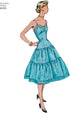 Simplicity US8456D5 1950's Fashion Women's Vintage Slip and Petticoat Sewing Patterns, Sizes 4-12...