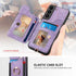 S22 Case,Card Holder Wallet for Samsung Galaxy S22 Case,Ring Holder Stand,RFID-Blocking,Wrist Strap,Camera Protector,Leather Protective Magnetic F...