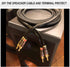 Cable Pants, Speaker Wire Pants Jacket Y Boot (?9MM-2x 3.5MM 8PACK Black) Dressing Up/Protecting/DIY Your Speaker Cables, DIN to RCA Cables......