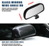 2 PCS Car Side Rearview Blind Spot Mirror, 5.7" x 2.5" 360°Adjustable Convex High-definition Wide-angle Reversing Mirror, Expanded Field of View A...