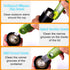 3 in 1 Multipurpose Bottle Gap Cleaner Brush,6 Pack Cup Cover Cleaning Brush,Cup Crevice Cleaning Tools,Water Bottle Cleaner Brush,Home Kitchen Cl...