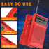 Goodes NOAA Weather Radio AM FM, Transistor Radio with Loud Speaker, Headphone Jack, 2AA Battery Operated Radio for Long Range Reception, Portable...