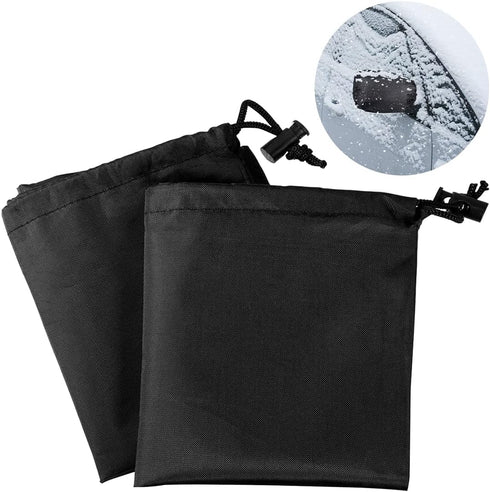 Car Side Mirror Snow Cover, 2Pack Waterproof Auto Exterior Rear View Protection, Windproof Mirror Guard Defense Ice Frost Sunlight, Car Winter Acc...