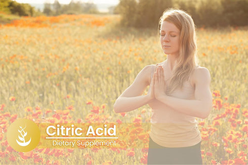 PURE ORIGINAL INGREDIENTS Citric Acid, (100 Capsules) Always Pure, No Additives Or Fillers, Lab Verified...