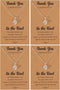 YANCHUN 2/4/6Pcs Bridesmaid Gifts Love Knot Necklace for Women Bridesmaid Necklace from Bride Bridesmaid Jewelry Wedding Gifts Set...