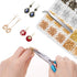 Earring Hooks for Jewelry Making, Shynek 2500Pcs Earring Making Supplies kit with Earring Hooks, Open Jump Rings, Earring Backs for Jewelry Making...