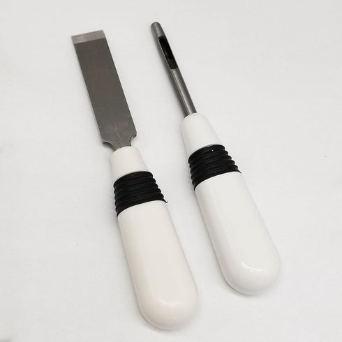 HONEYSEW 3 Pcs Sewing Buttonhole Cutter Set, for Buttonhole and Eyehole (WHITE&BLACK)...