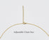 Gold Plated Opal Pendant, Heart Opal Necklace for Women with Gift Box | Adjustable Chain, Minimalist, Tiny Dainty Heart Choker Necklaces, Gold Pla...