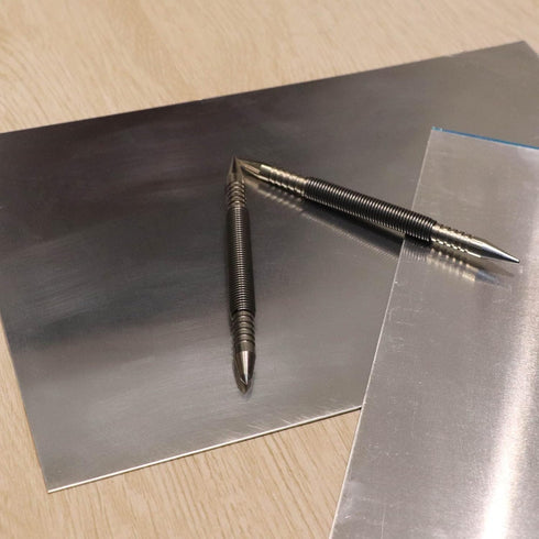 1/16?Dual Head Nail Setter and 3/16?Center Punch, 3500 PSI Striking Force Counter Punch Spring Nail Set...