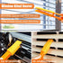 4 Pack Blinds Duster, Window Blinds Cleaner Duster Brush with 4 Microfiber Sleeves, Blinds Cleaning Tools for Window Blinds, Air Conditioner Vents...