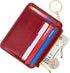 Padike Wallet for Women, Slim Credit Card Holder, Compact Size Minimalist Wallet (Red)...