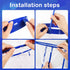 2 Pack Head Hoop Basketball Party Game for Kids and Adults Carnival Game Adjustable Basket Net Headband with 20 Balls for Carnival Party Birthday ...