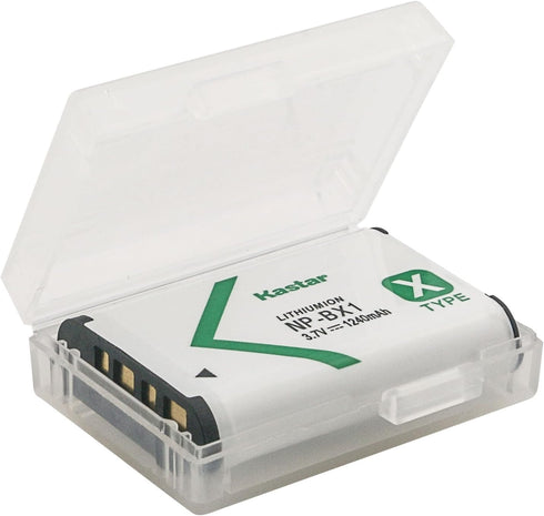 Kastar Battery x3 + Charger for Sony NP-BX1 HDR-AS200V HDR-AS30 HDR-AS300 HDR-AS50 HDR-CX240 HDR-CX405 HDR-CX440 HDR-GW66 HDR-GWP88 HDR-MV1 HDR-PJ...