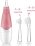 Papablic BabyHandy 2-Stage Sonic Electric Toothbrush for Babies and Toddlers Ages 0-3 Years, Pink...
