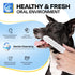 Dental Care Wipes for Dog- Teeth Cleaning Finger Wipes for Plaque and Tartar Removal, Safe & Gentle Disposable Toothbrush Wipes for Fresh Breath &...