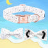 Elegant little tail Dog Collar, Dog Collar with Bowtie, Female or Male Dot Cute Pet Collar Bow Dog Collars Adjustable Dog Collar for X-Small Dogs...