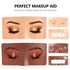2Pcs Makeup Practice Face, 3D Reusable Silicone Makeup Practice Face Board, Makeup Mannequin Face is Perfect Aid to Practicing Makeup for Beginner...
