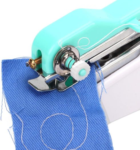 Jeanoko Mini Portable Sewing Machine, Handheld Sewing Machine Multipurpose Cordless Portable Sewing Machine for Beginners Kids Adults Quick Mendin...