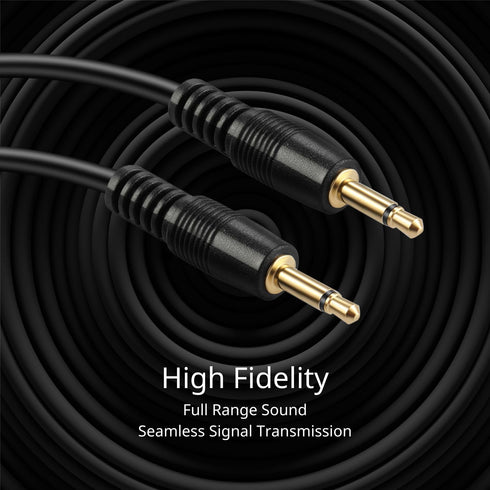 TNP 3.5mm Mono Cable (25FT) - 12V Trigger, IR Infrared Sensor Receiver Extension Extender, 3.5mm 1/8" TS Monaural Mini Mono Audio Plug Jack Connec...