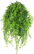 Artificial Hanging Vine, Weeping Willow Plastic Plants Greenery Leaves Fake Plant Faux Ivy Garland UV Resistant for Indoor Outdoor Garden Door Wal...